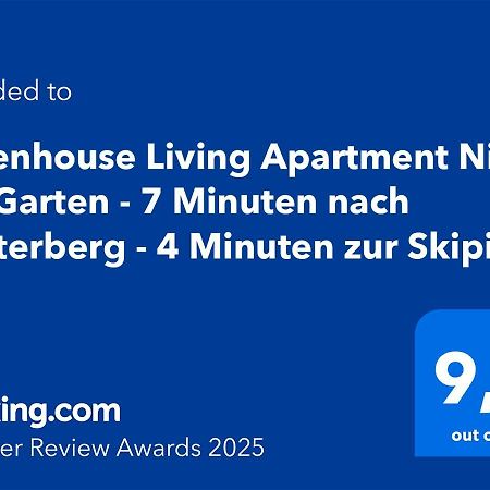Greenhouse Living Apartment Nivis Mit Garten - 4 Minuten Nach Winterberg - Wandern, Mountainbike Fahren - Natur Geniessen 메데바흐 외부 사진