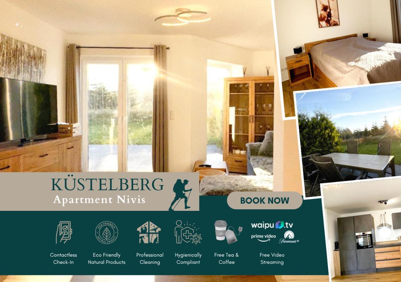 Greenhouse Living Apartment Nivis Mit Garten - 4 Minuten Nach Winterberg - Wandern, Mountainbike Fahren - Natur Geniessen 메데바흐 외부 사진